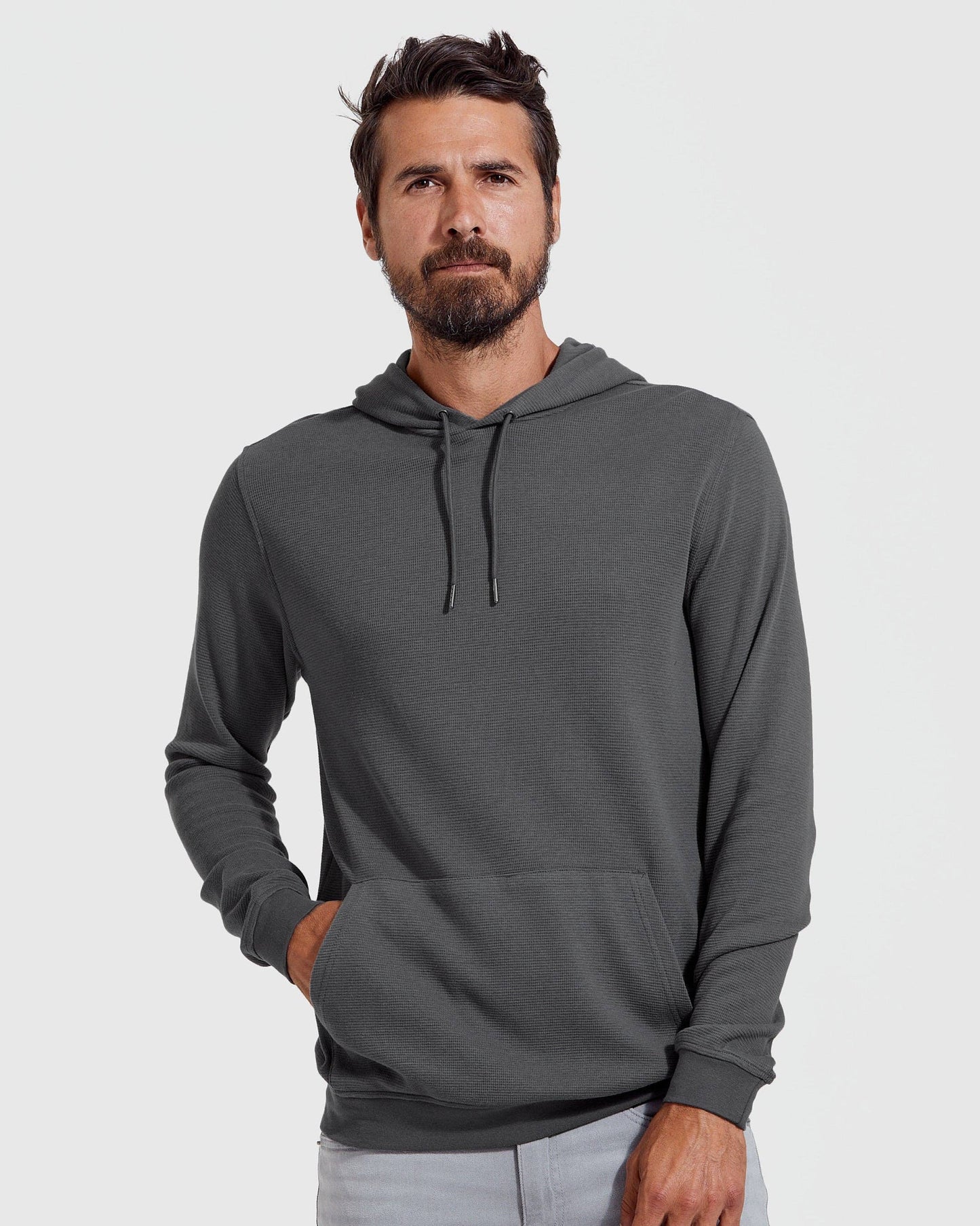 True Classic: Hoodie | Waffle | Carbon