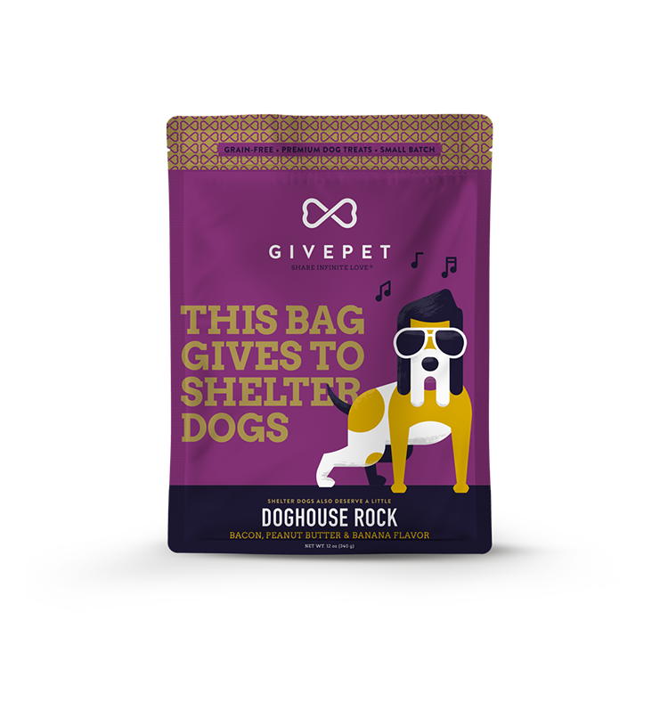GivePet: Doghouse Rock Dog Treats