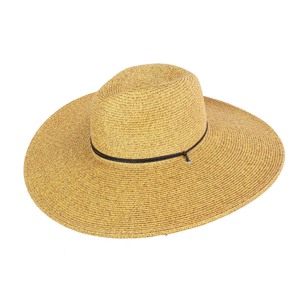 Peter Grimm: Shimmer Straw Wide Brim Resort Hat