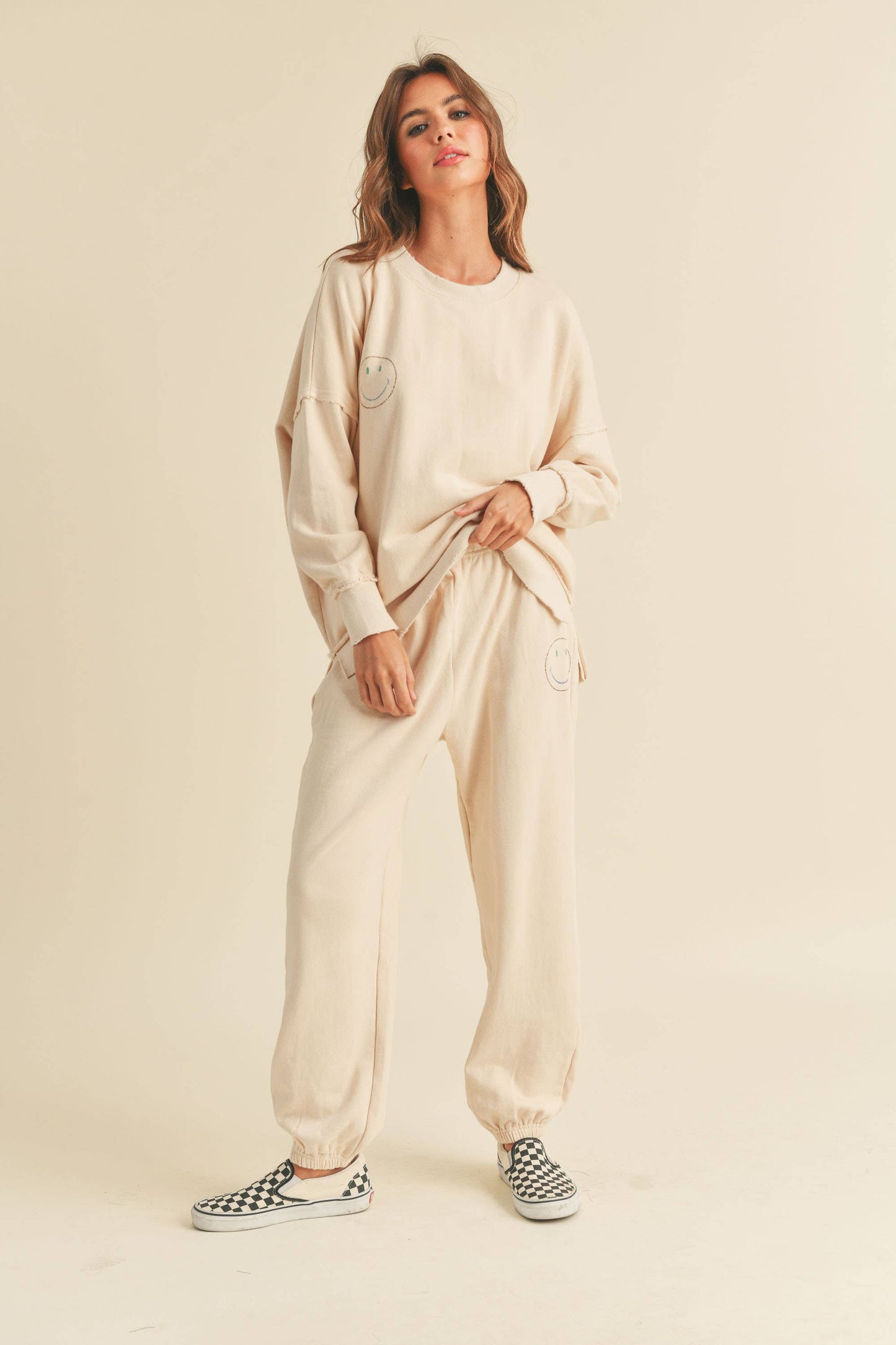 Miou Muse: Terry Smile Sweatpants