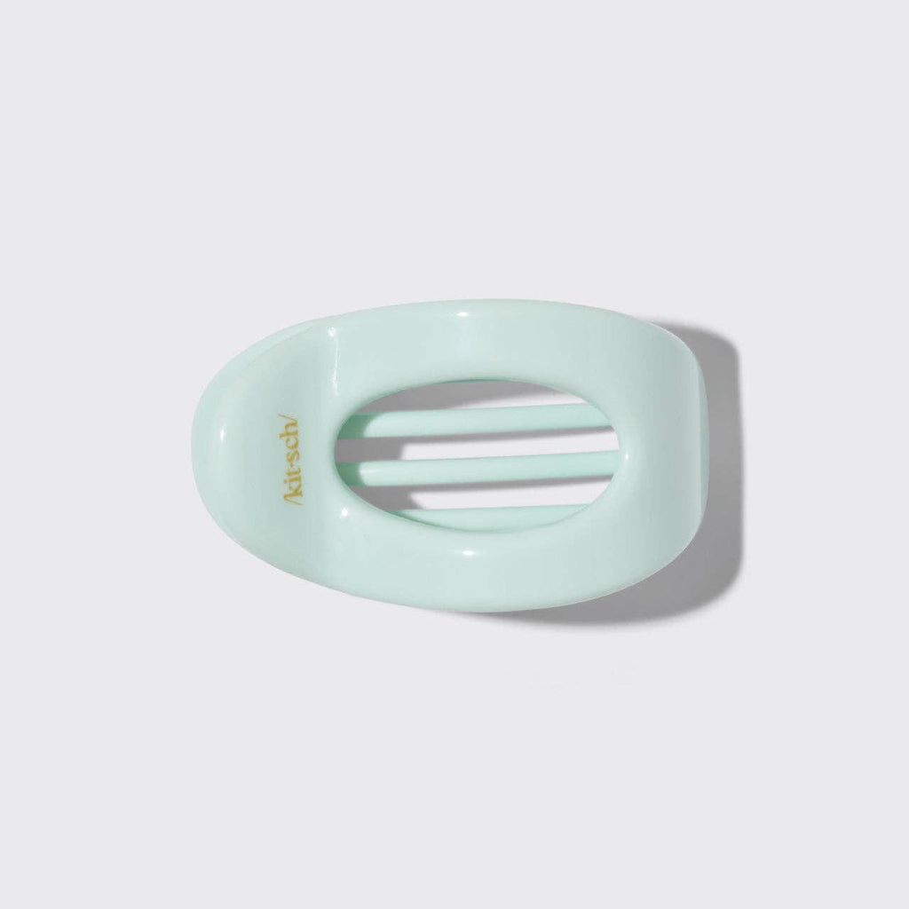 KITSCH: Recycled Plastic Small Flat Cloud Clip - Sage Leaf