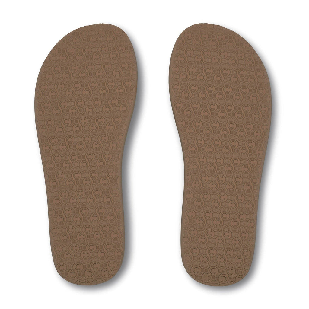 Cobian: Women's Braided Pacifica Casual Surf Style Flip Flop - Cream