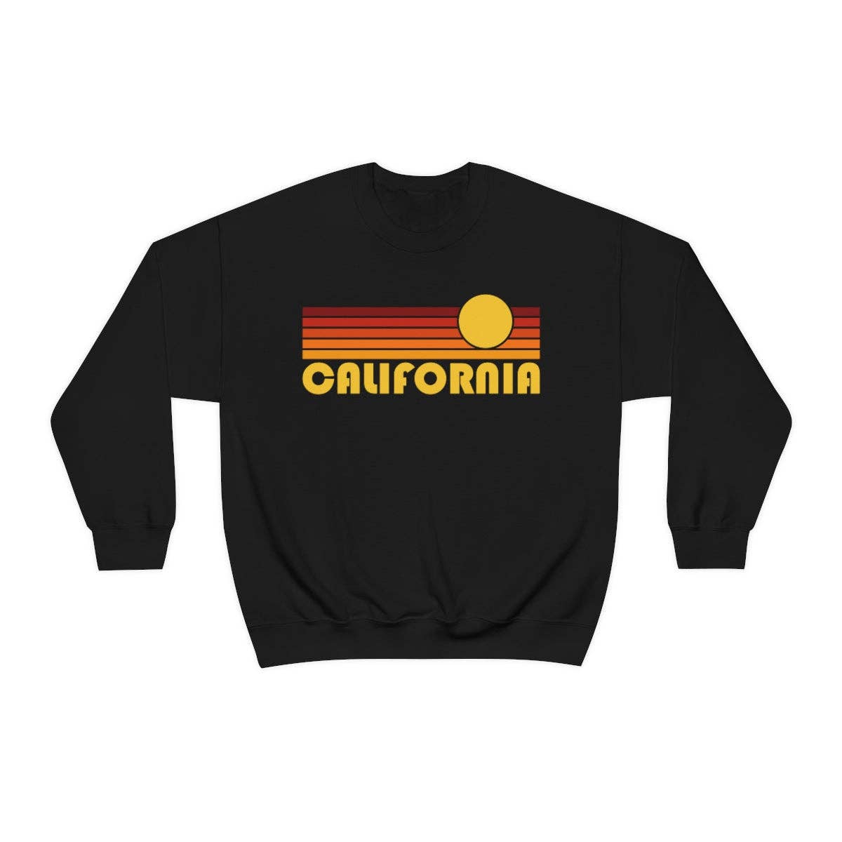 Hello Mountains: California Retro Sweatshirt
