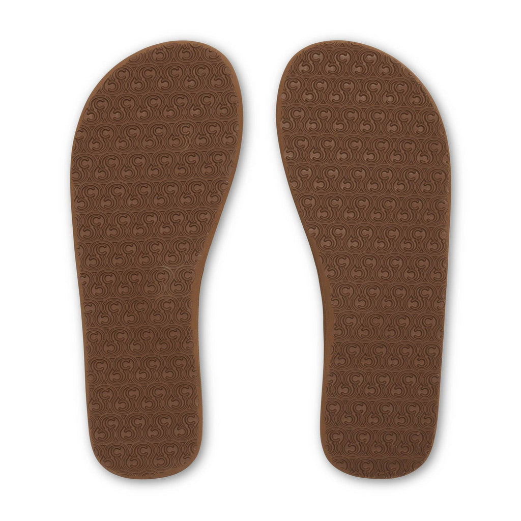 Cobian: Women's Nias Bounce Casual Flip Flop Sandal - Tan