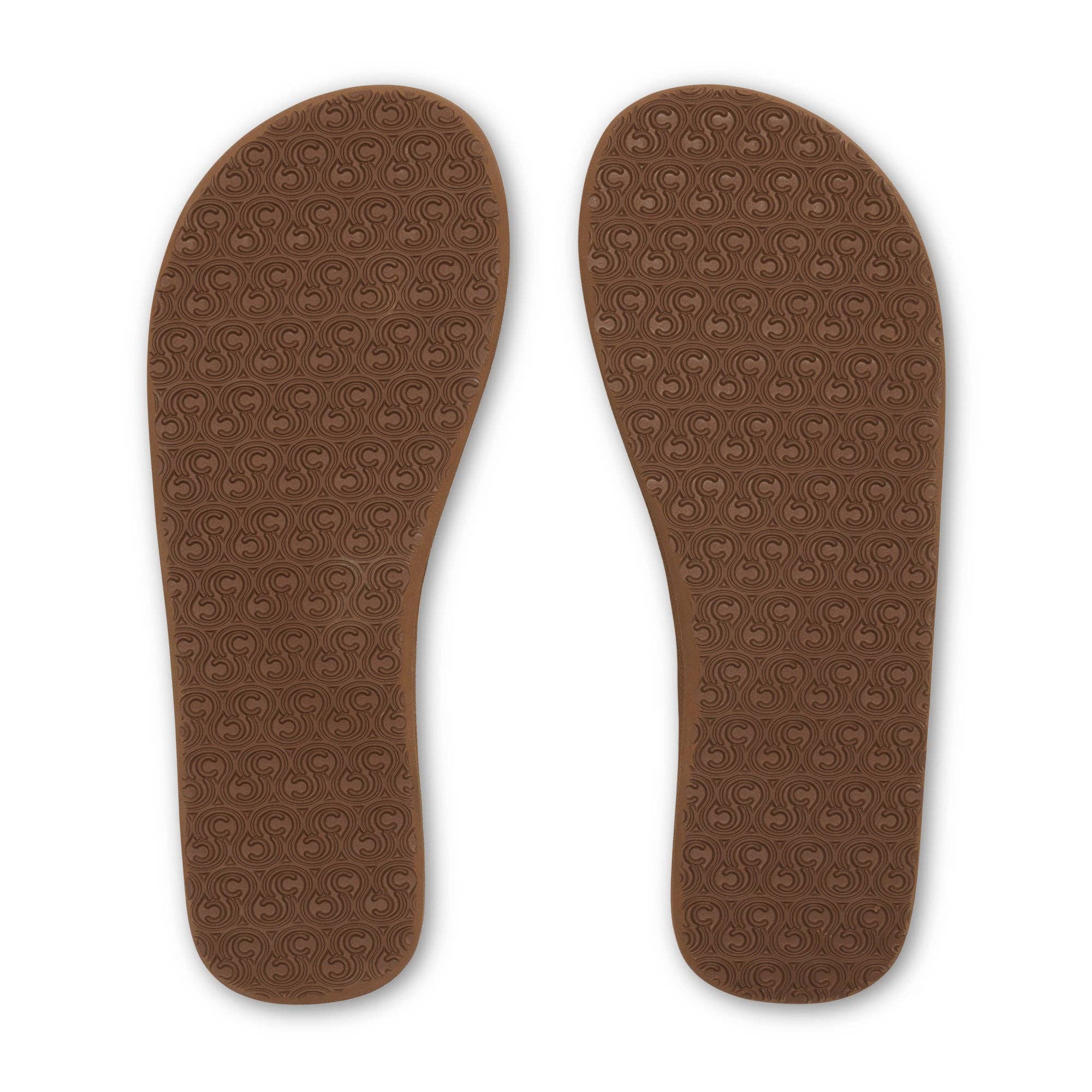 Cobian: Women's Nias Bounce Casual Flip Flop Sandal - Tan