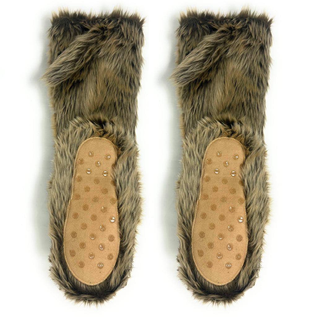 Oooh Yeah: Kid's Wolf Pack Non-Slip Slipper Socks