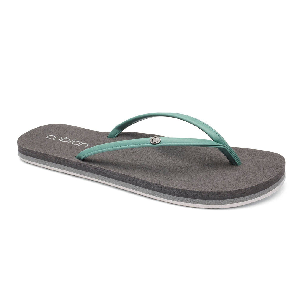 Cobian: Women's Nias Bounce Casual Flip Flop Sandal - Aqua