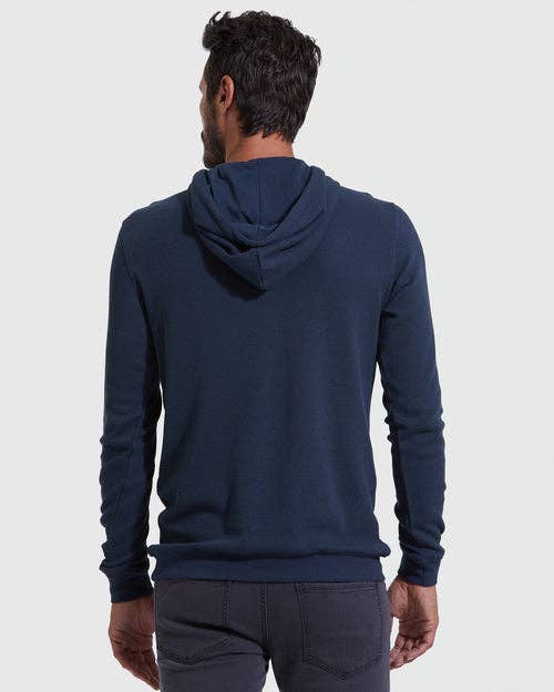 True Classic: Hoodie | Waffle | Navy