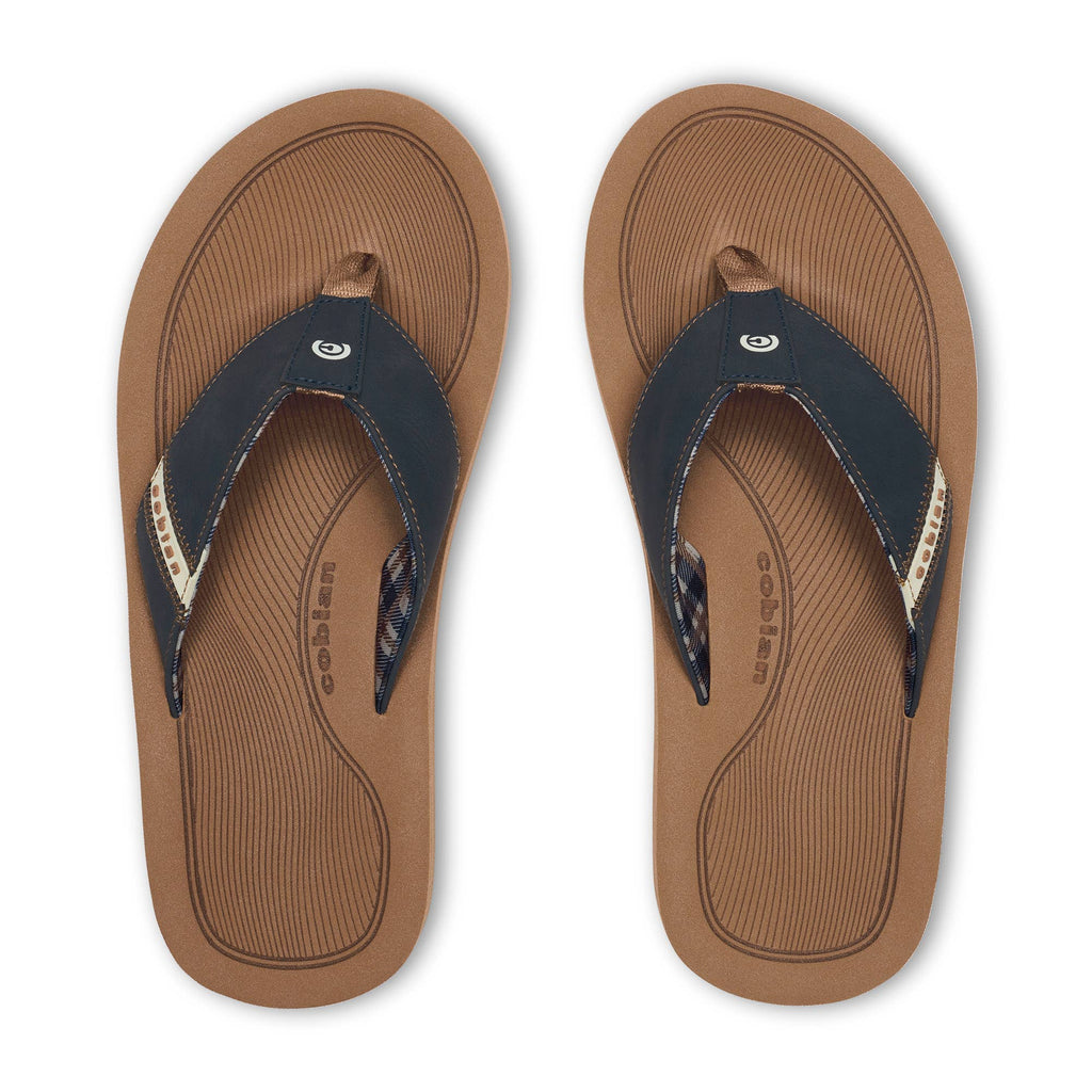 Cobian: Men's ARV 2 Trek Outdoor Flip Flop Sandal with Rugged Traction - Navy