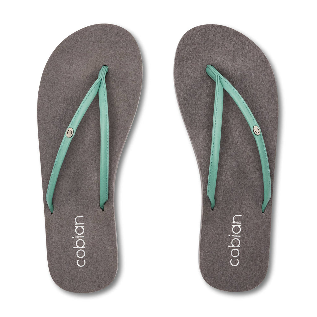 Cobian: Women's Nias Bounce Casual Flip Flop Sandal - Aqua