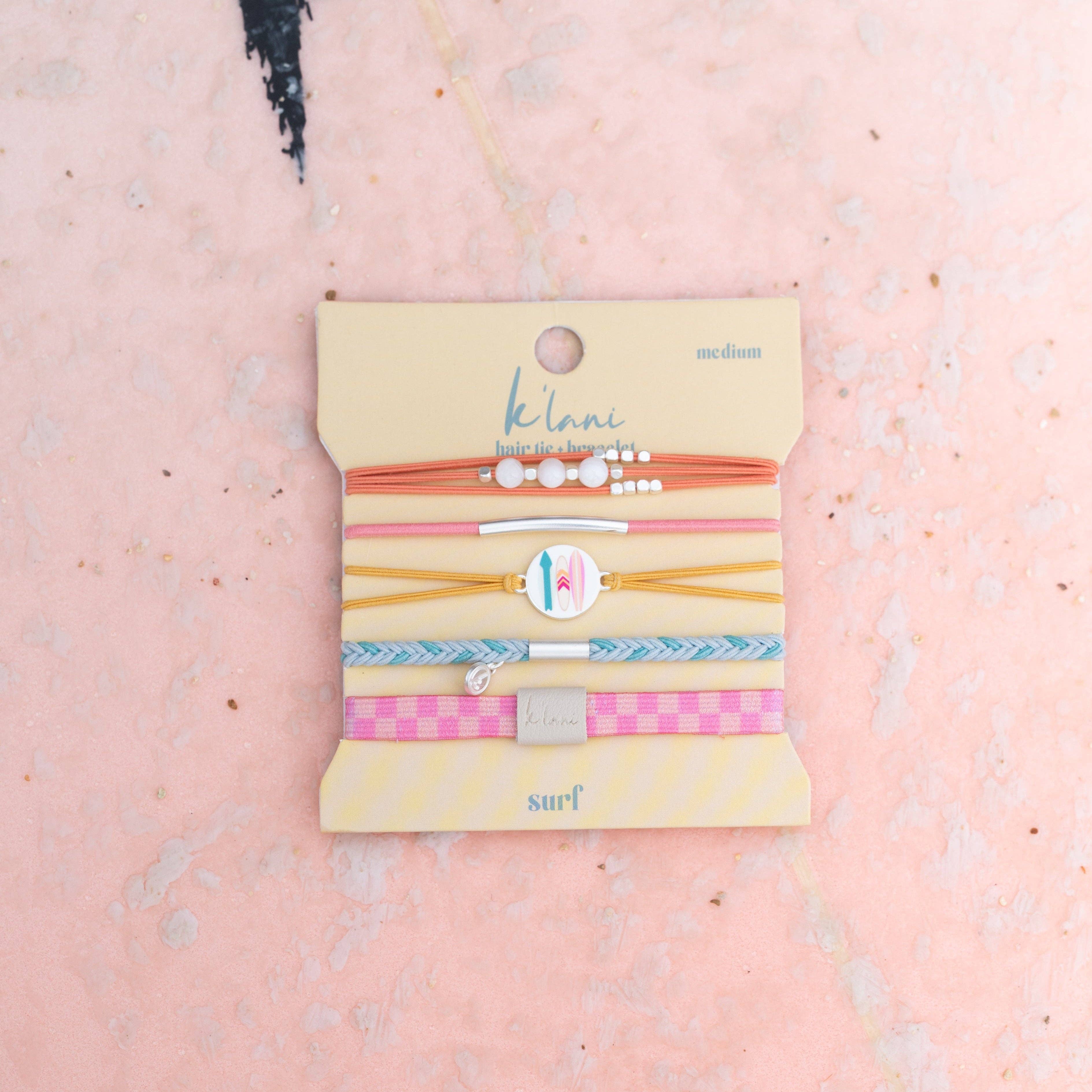 K'Lani Tie Bracelets (Surf)