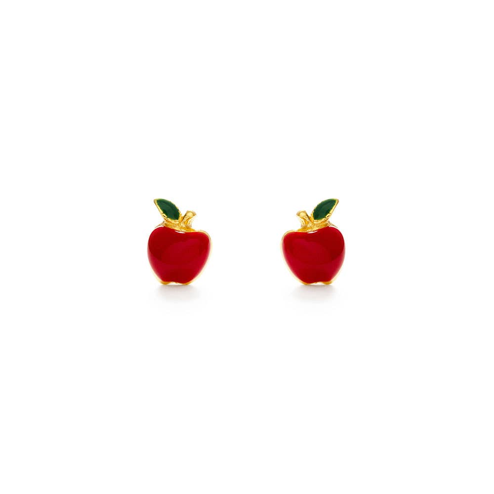 Amano Studio: Red Apple Stud Earrings