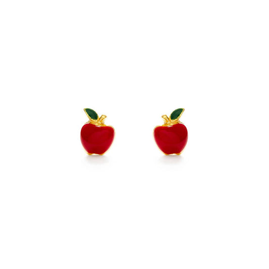 Amano Studio: Red Apple Stud Earrings