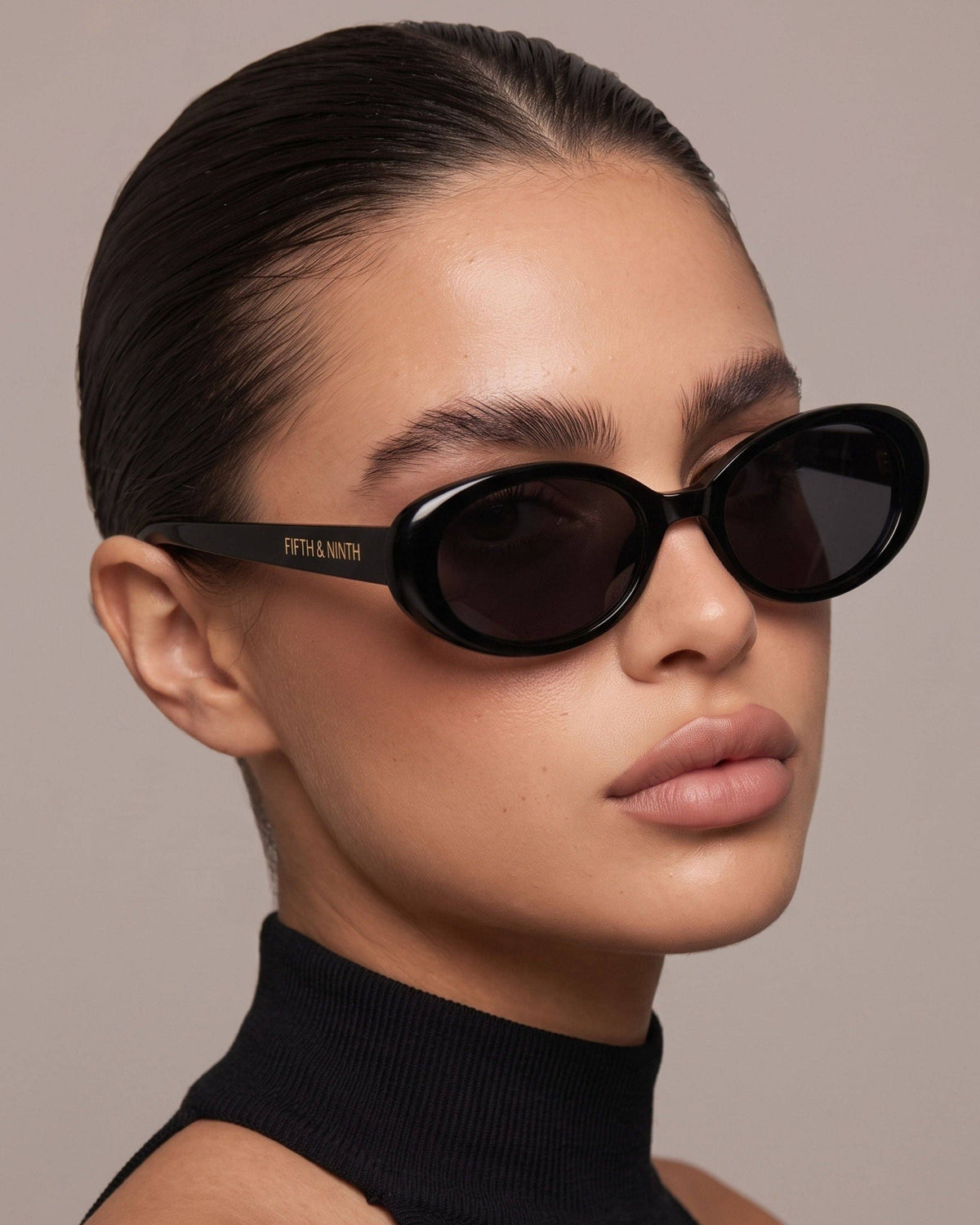 Fifth & Ninth Taya Polarized Sunglasses (Black)