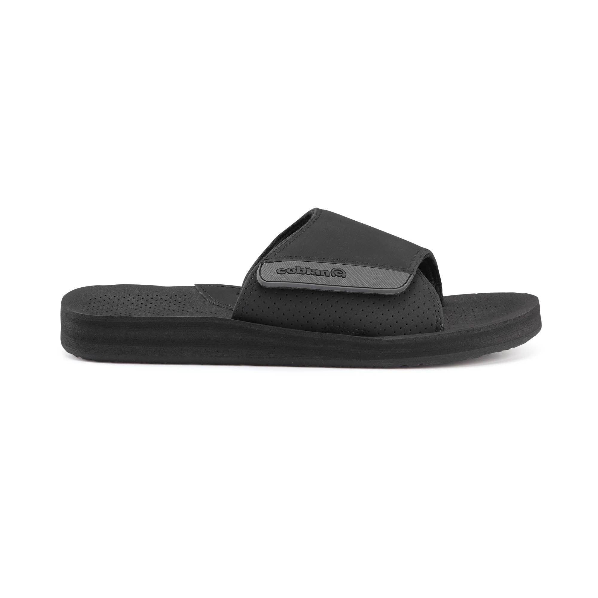 Cobian: Men's ARV 2 Slide - Black Sandal with Arch Support