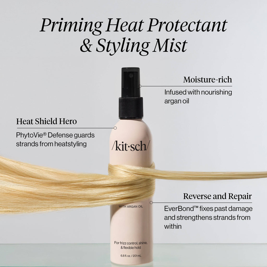 KITSCH: Pirming Argan Oil Heat Protectant & Styling Mist