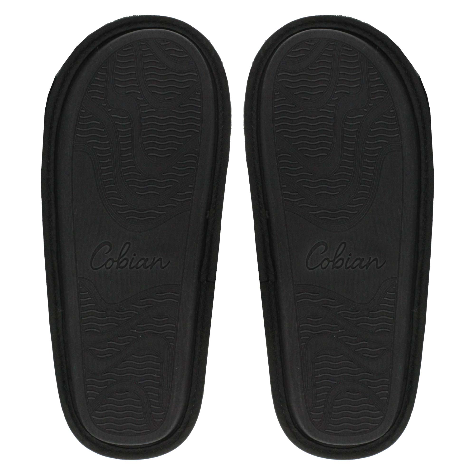 Cobian: Women's Minou Mule Warm and Fuzzy Slipper - Midnight