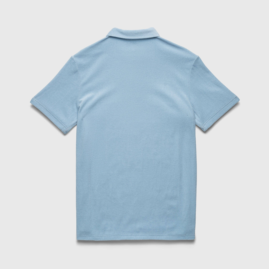 Surfside Supply: Ryan S/S Terry Polo - Dream Blue