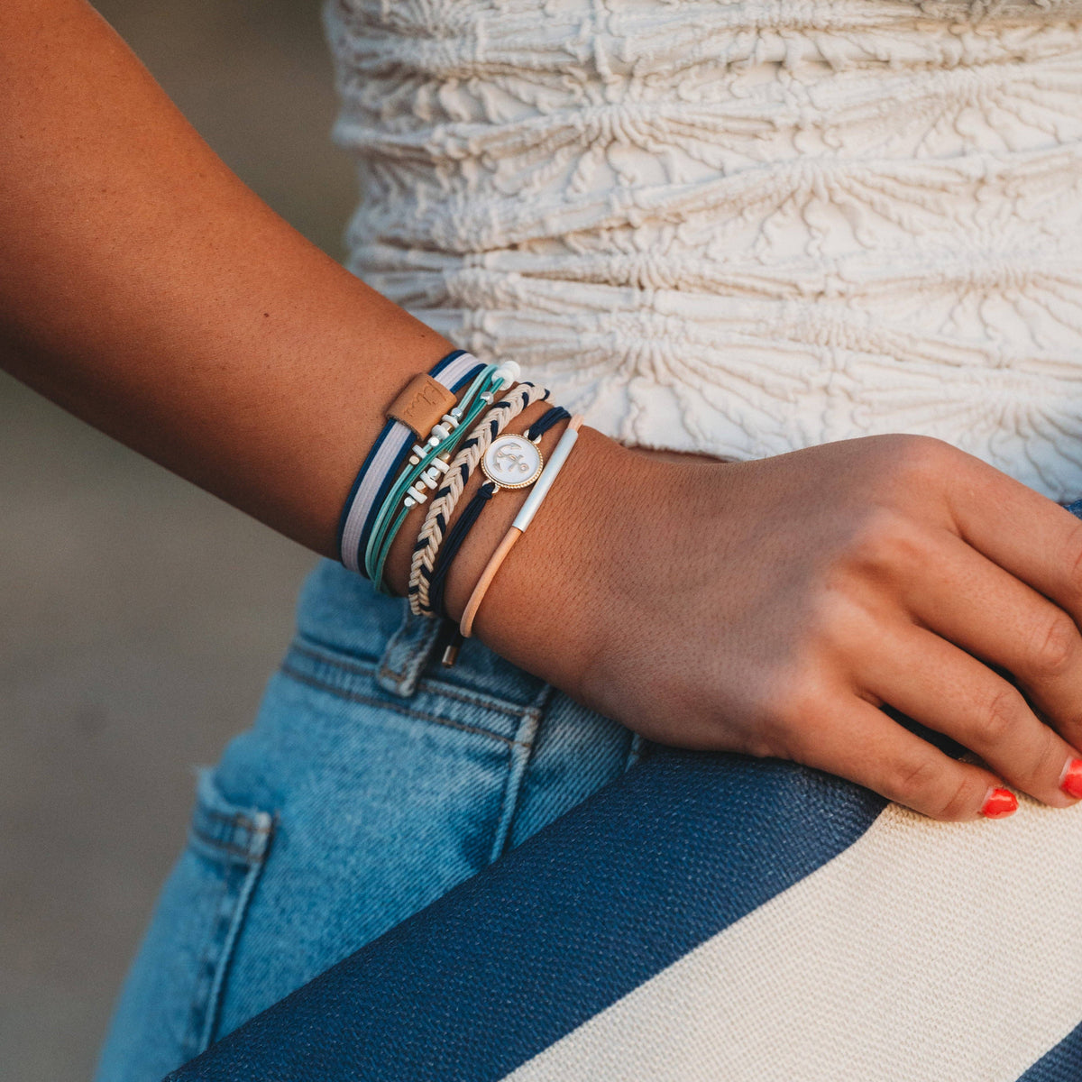 K'Lani Tie Bracelets (Anchor)