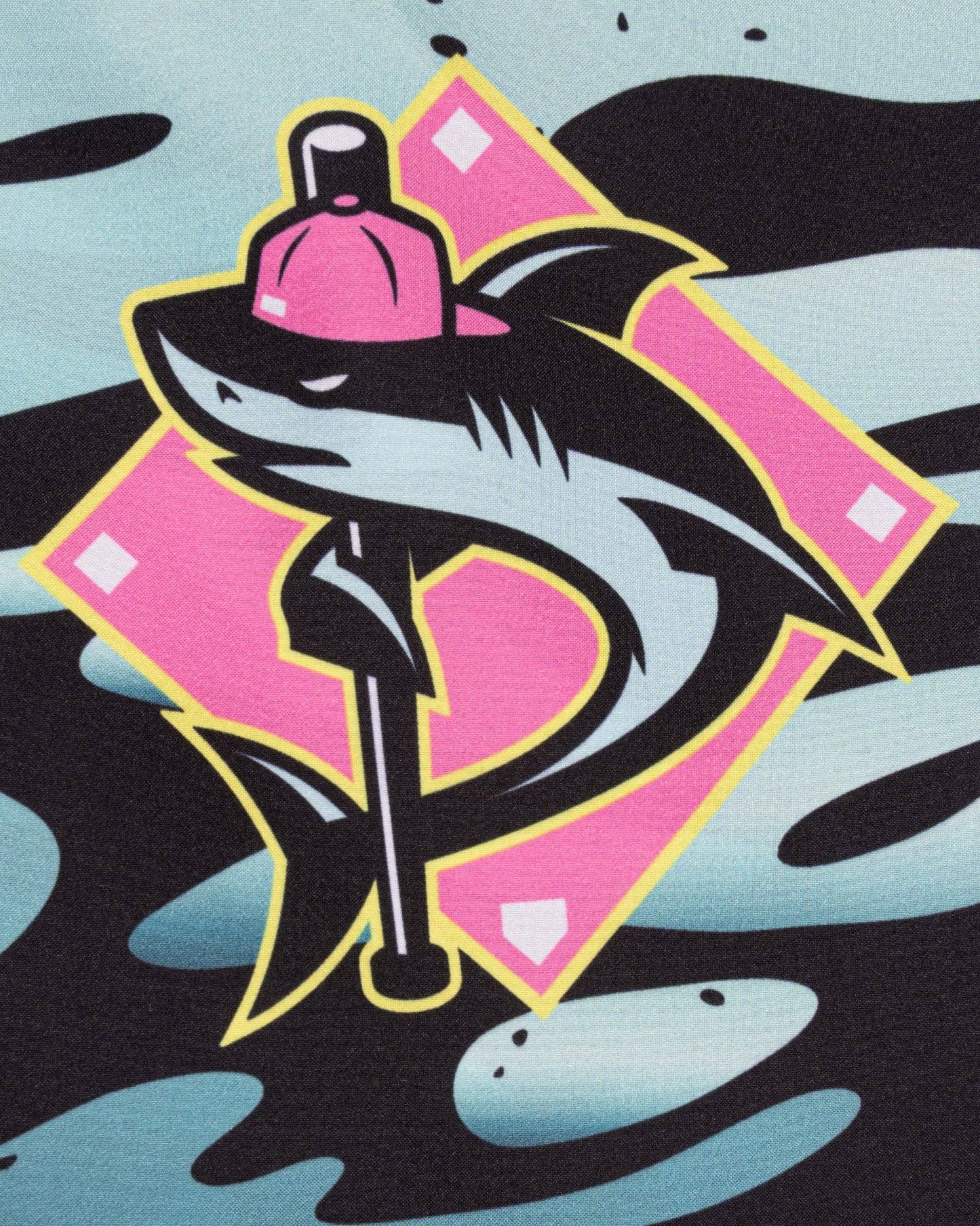 Baseballism: Shark Attack Cage Trunks (Rip Tide) - Youth