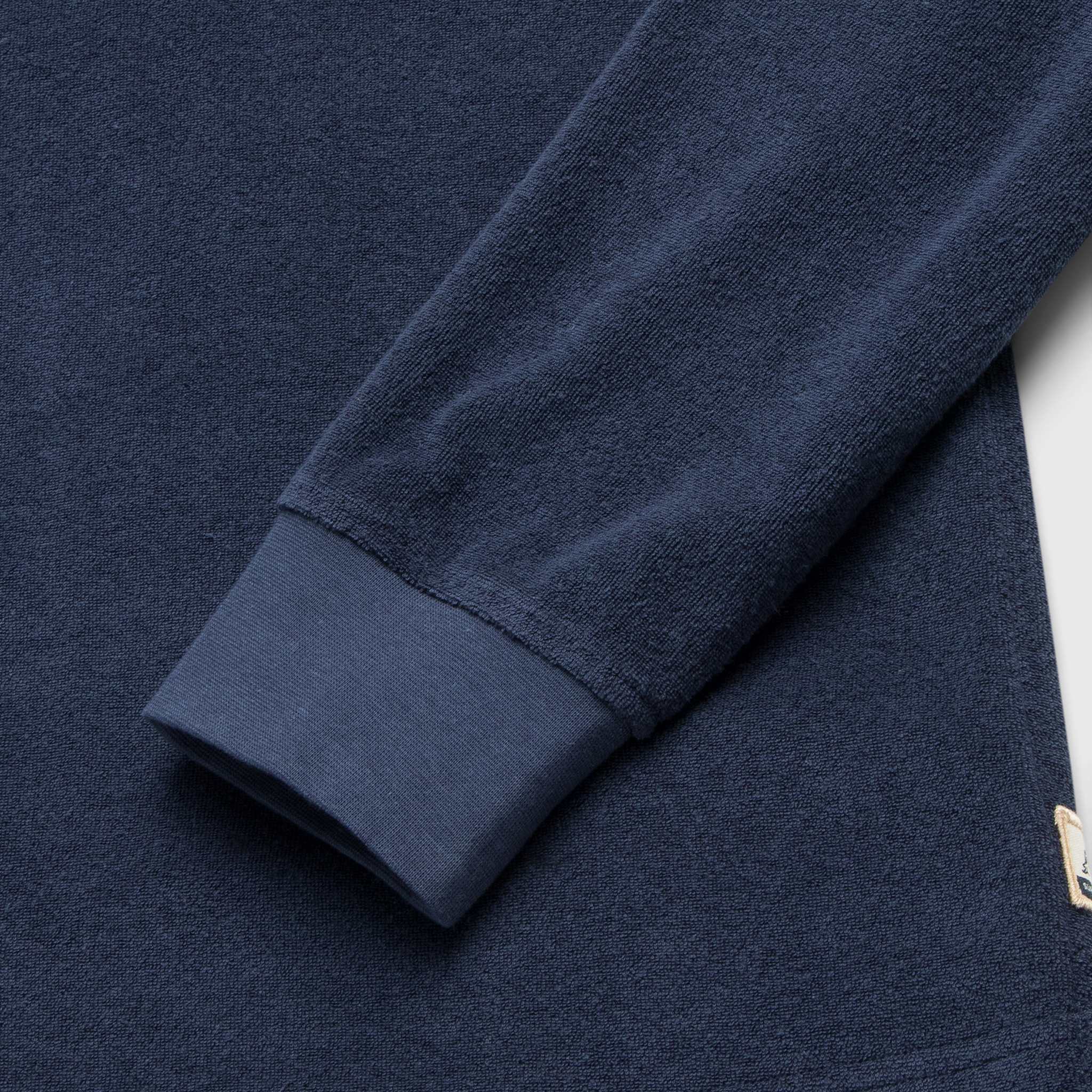 Surfside Supply: Dave Terry Hoodie  - Navy Blazer