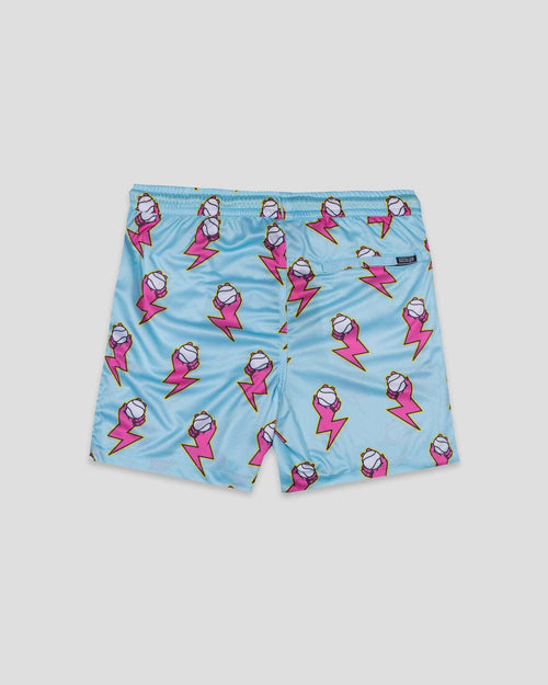 Baseballism Electric Arms Diamond Air Mesh Shorts Youth (Blue)