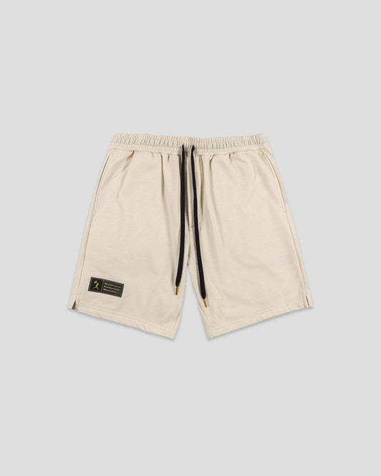Baseballism: Play Hard Comfort Youth Sweat Shorts - Cream