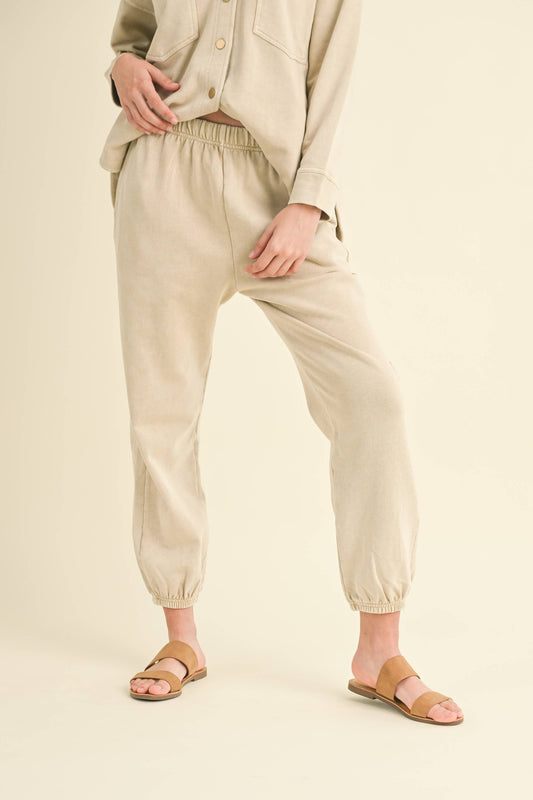 Miou Muse: Dye and Washed Sweatpants