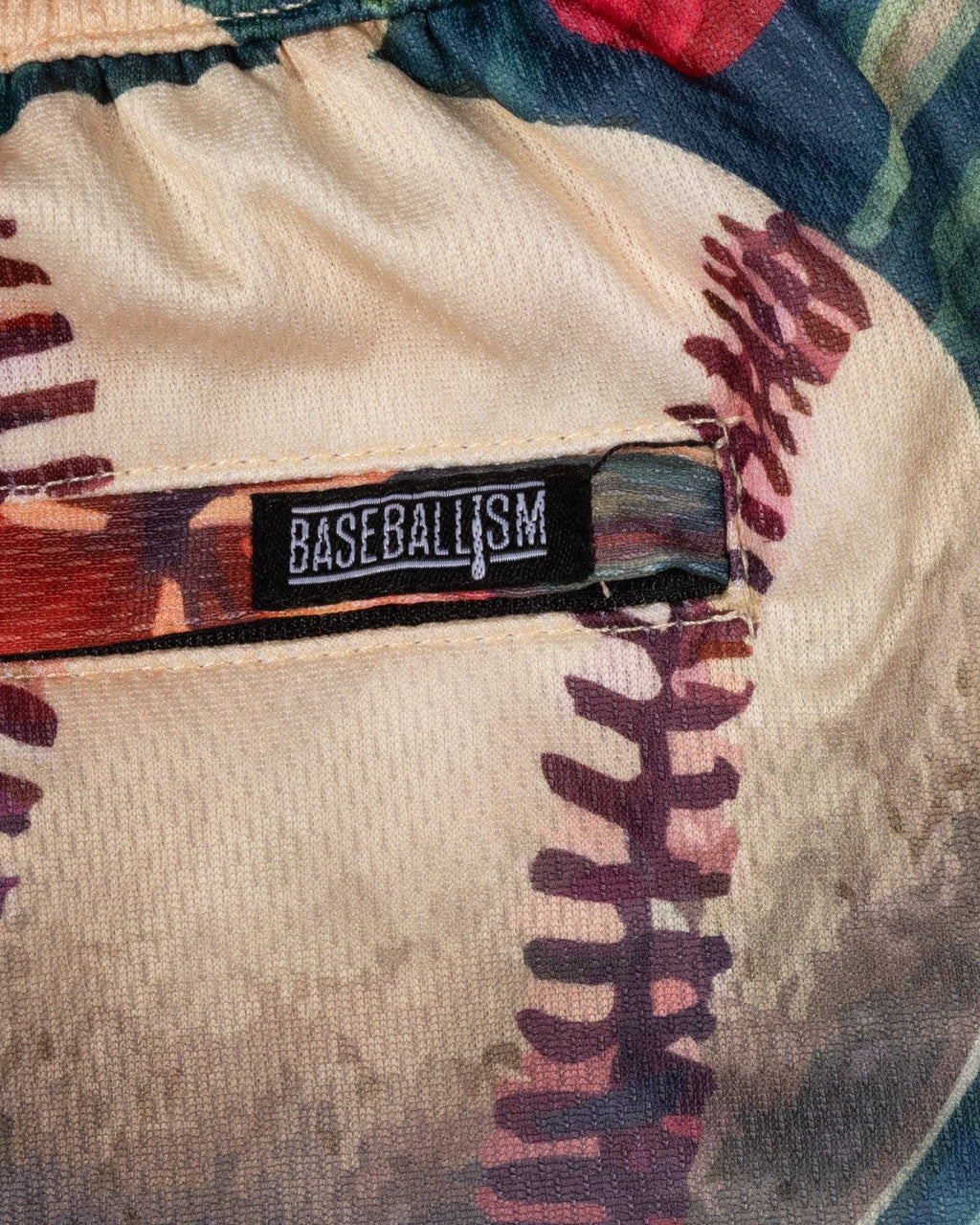 Baseballism: Aloha Ball Diamond Air Mesh Shorts - Youth