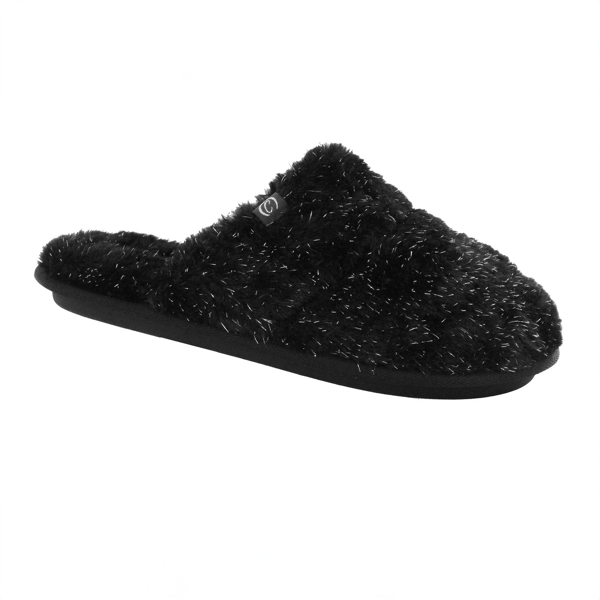 Cobian: Women's Minou Mule Warm and Fuzzy Slipper - Midnight