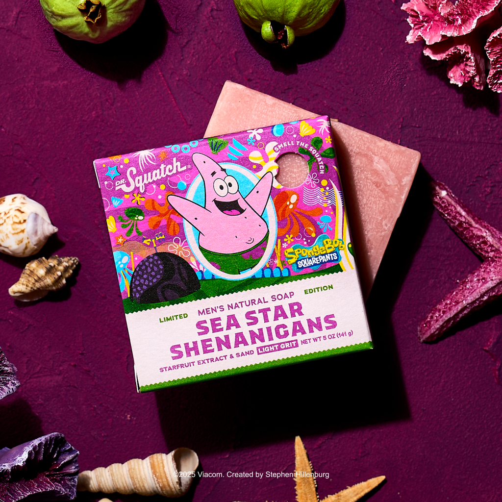 Dr. Squatch: Sea Star Shenanigans Bar Soap