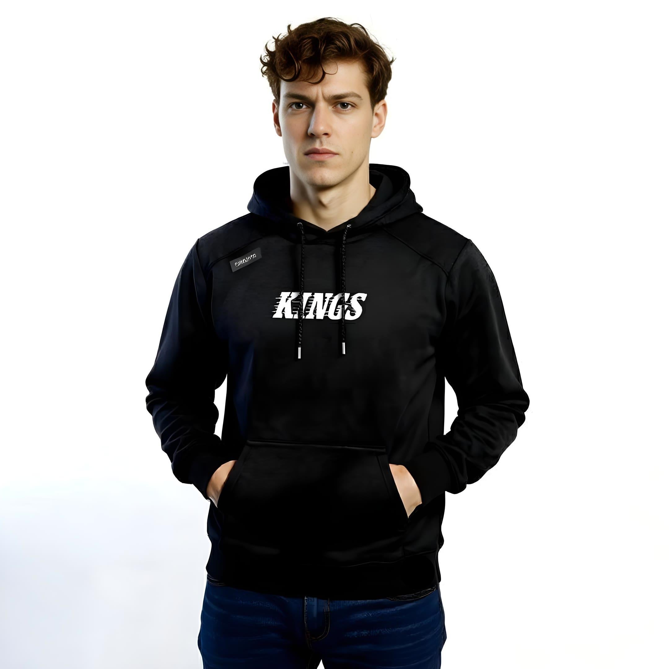 LA Kings: LA Kings X Legends Hawthorne Tech Hoodie - Front Logo