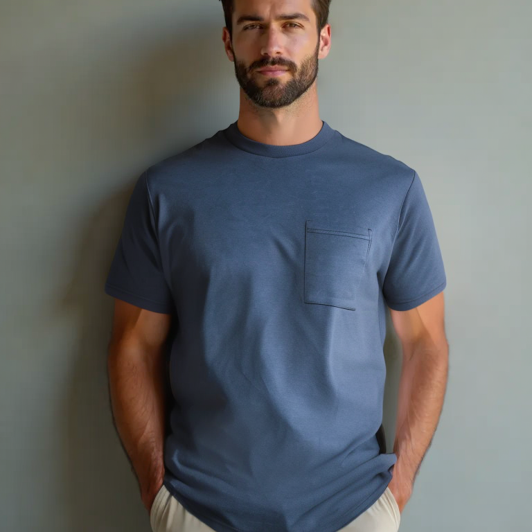 LAIRD: Men's Dune Cotton Pocket Short Sleeve