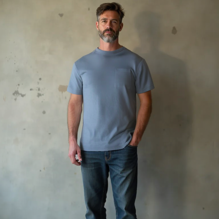 LAIRD: Men's Dune Cotton Pocket Short Sleeve