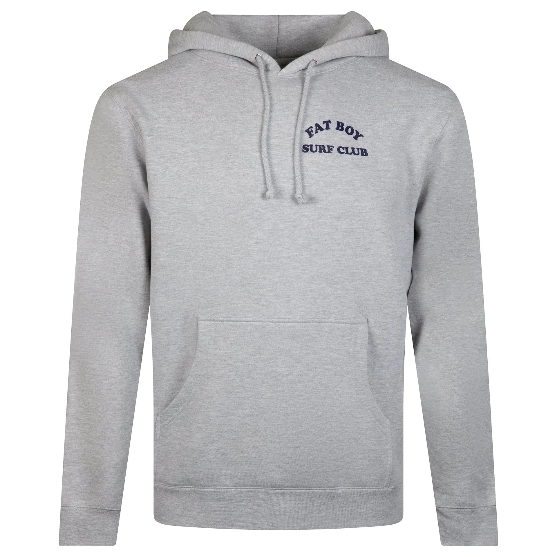 Fat Boy Surf Club: FBSC Premium Heavyweight Hoodie Grey