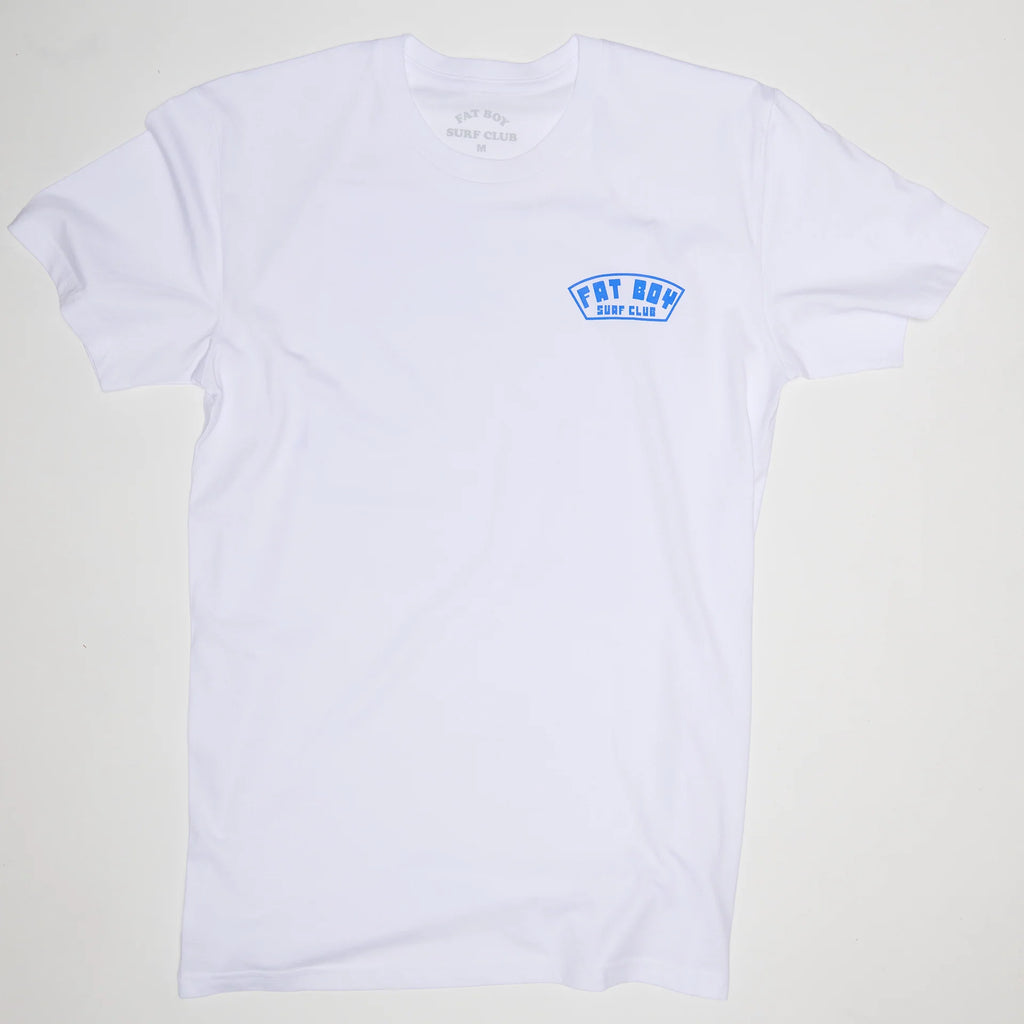 Fat Boy Surf Club: Ripped 2 Rip Tee - White