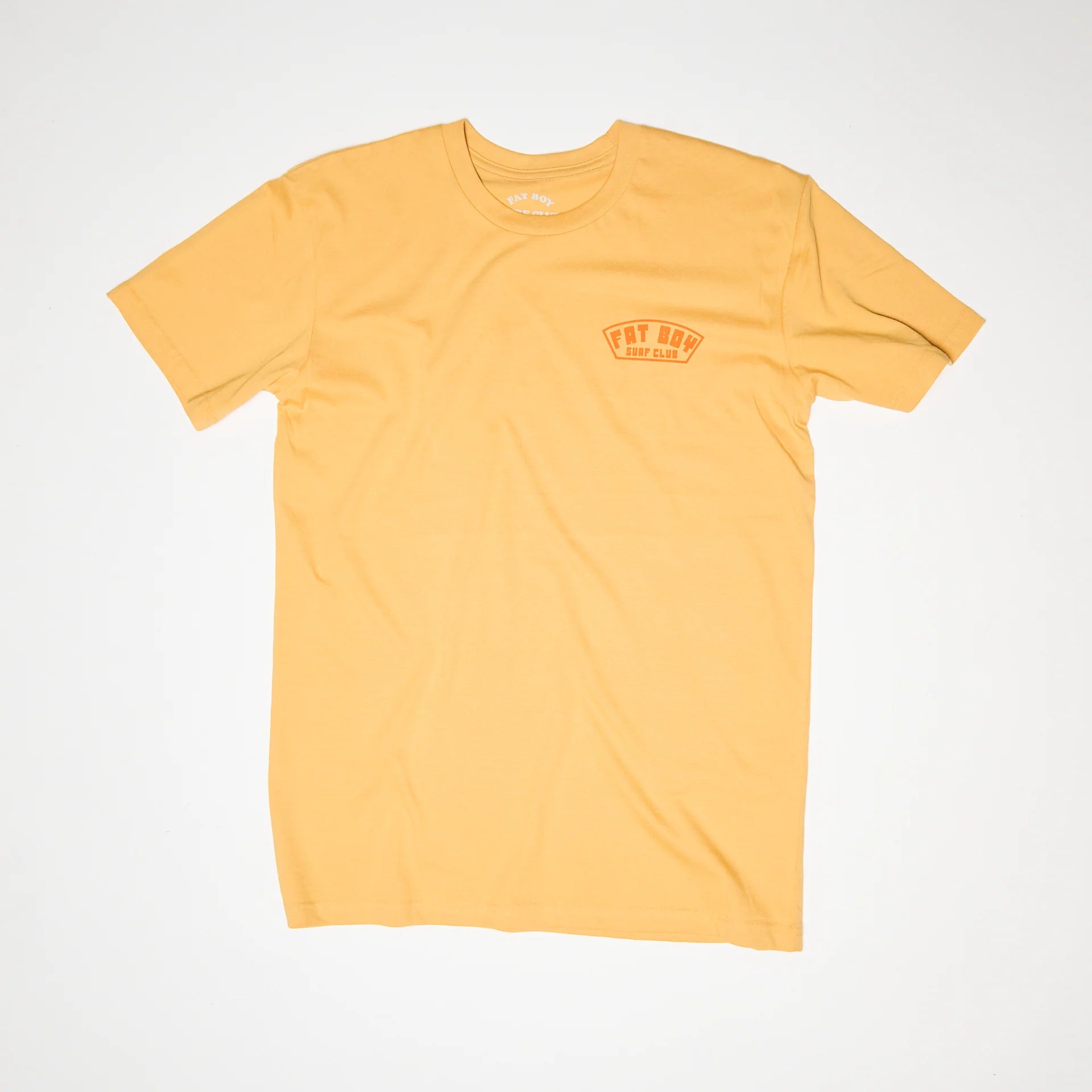 Fat Boy Surf Club: Ripped 2 Rip Tee - Mustard