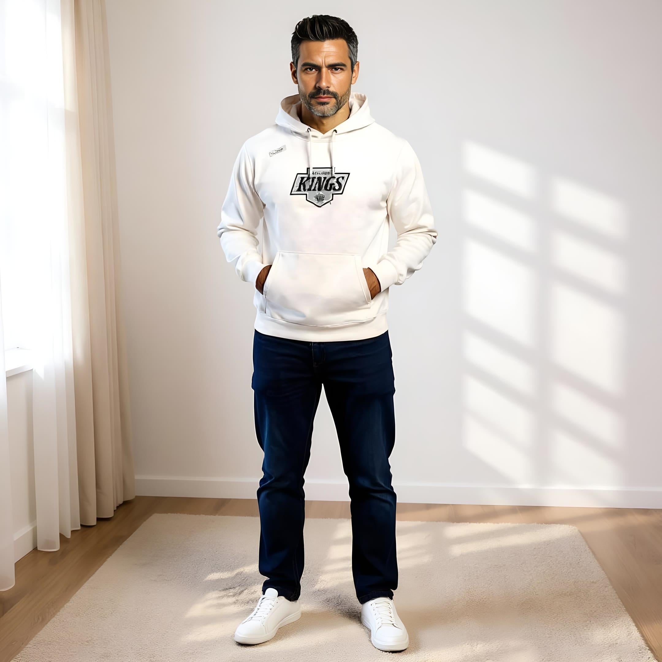 LA Kings: LA Kings X Legends Hawthorne Tech Hoodie - Front Logo