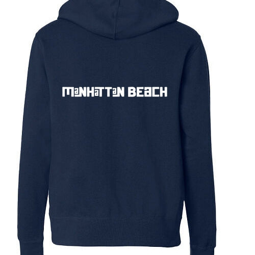 Tumble Reef: Adult Manhattan Beach Zipper Hoodie - Navy