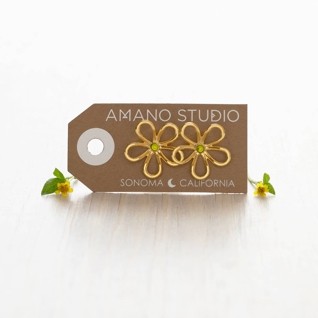 Amano Studio: Daisy Flower Stud Earrings