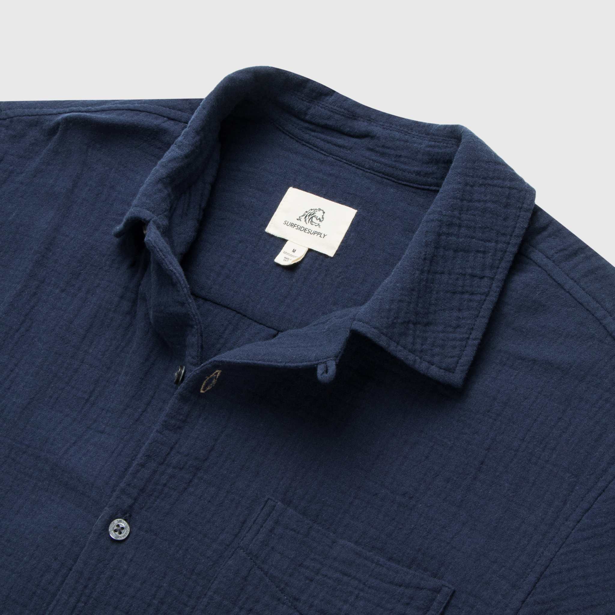 Surfside Supply: Mariner Short Sleeve Crinkle Gauze Shirt