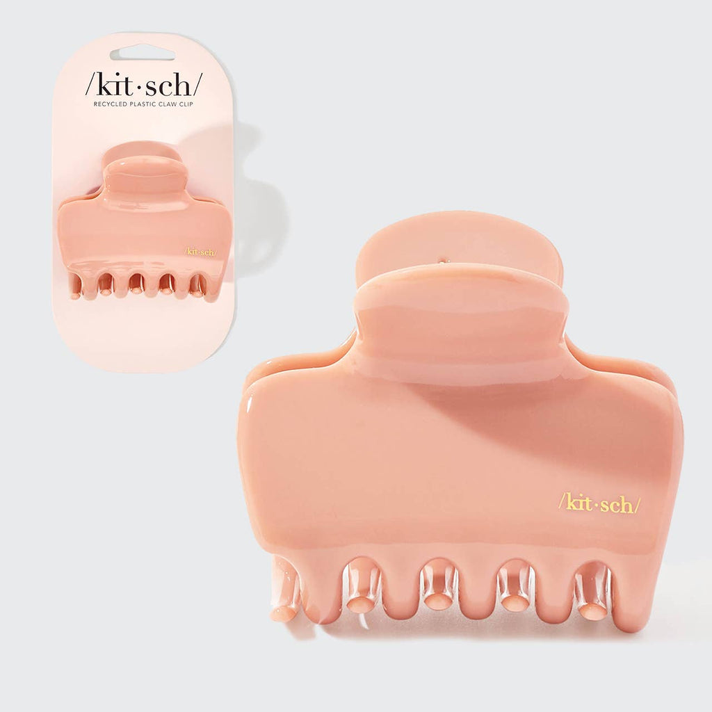 KITSCH: Recycled Plastic Puffy Cloud Clip 1pc - Rosewood