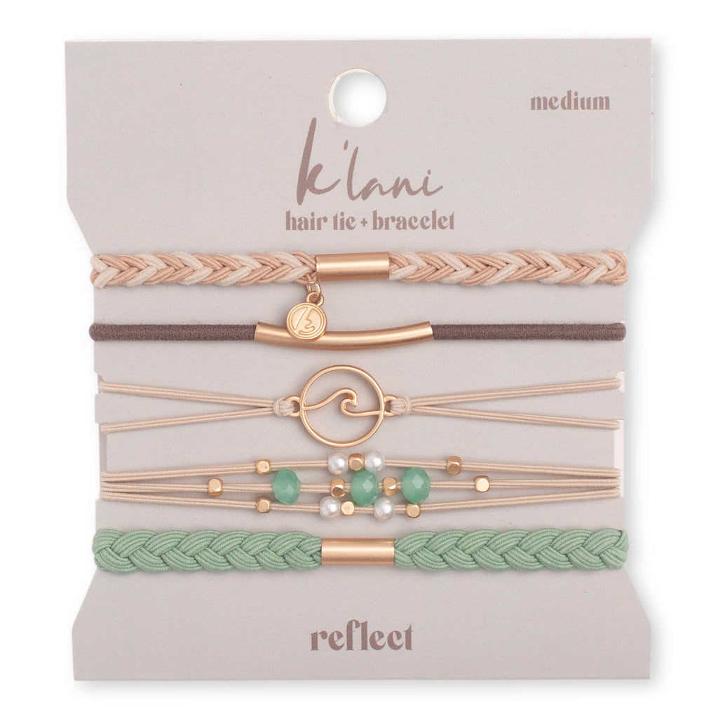 K'Lani: Reflect Hair Tie Bracelets