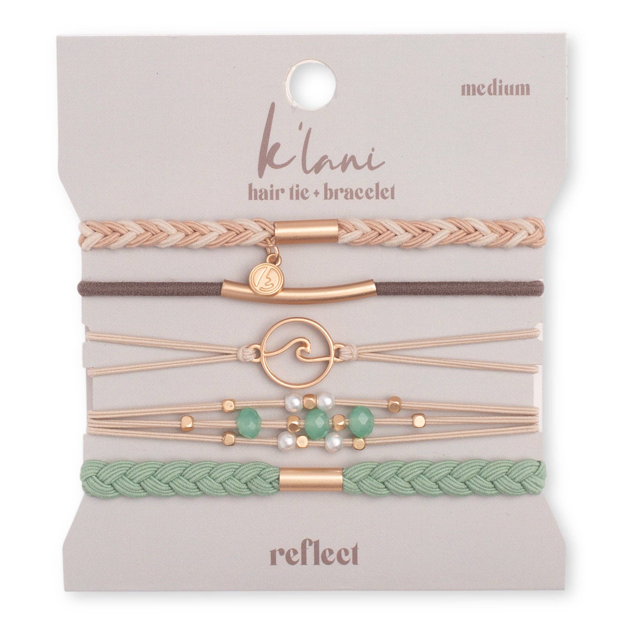 K'Lani: Reflect Hair Tie Bracelets
