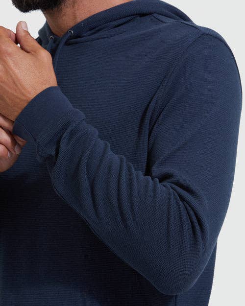 True Classic: Hoodie | Waffle | Navy