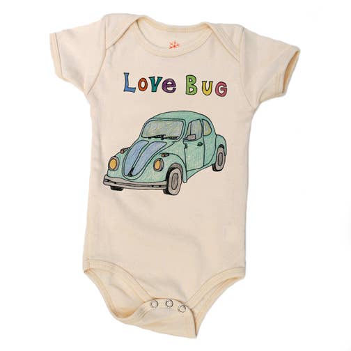 orangeheat: Love Bug - Baby Organic Onesie