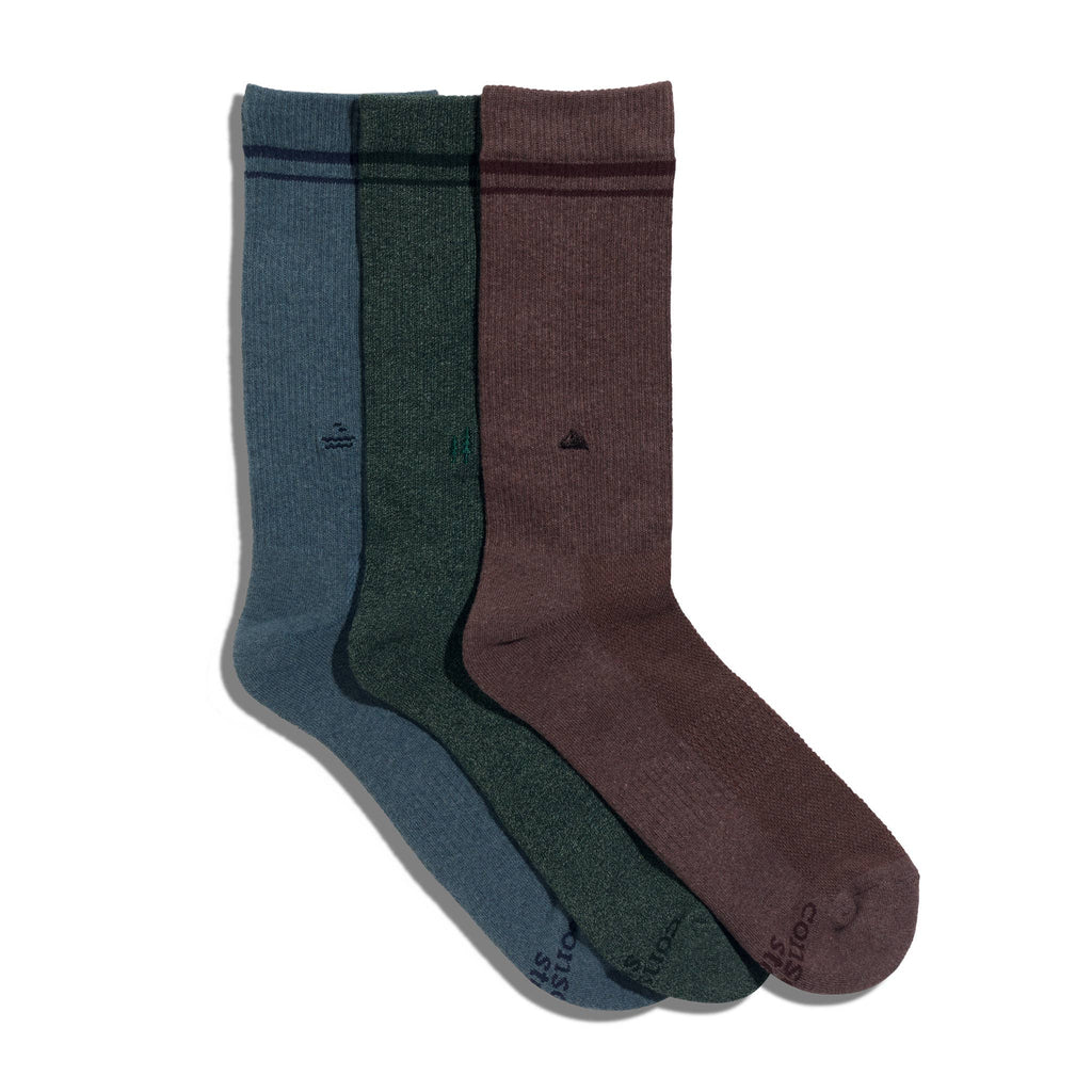 Conscious Step: Comfort Crew Socks that Protect National Parks
