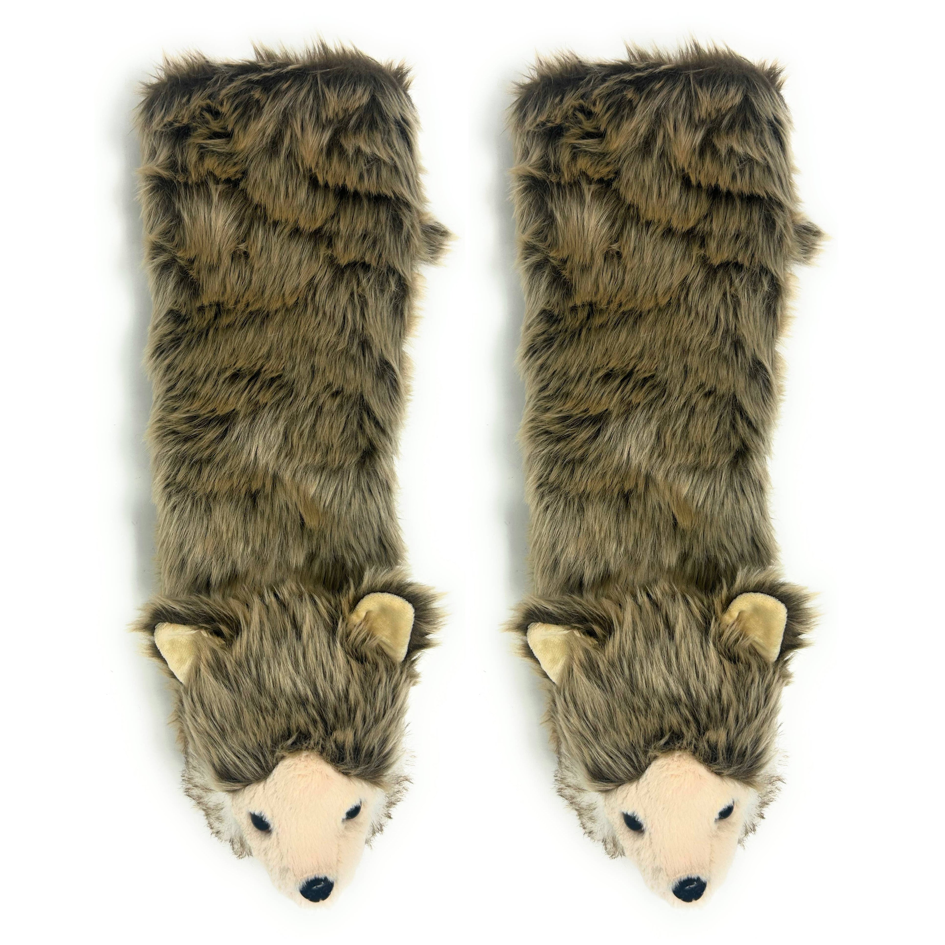 Oooh Yeah: Kid's Wolf Pack Non-Slip Slipper Socks