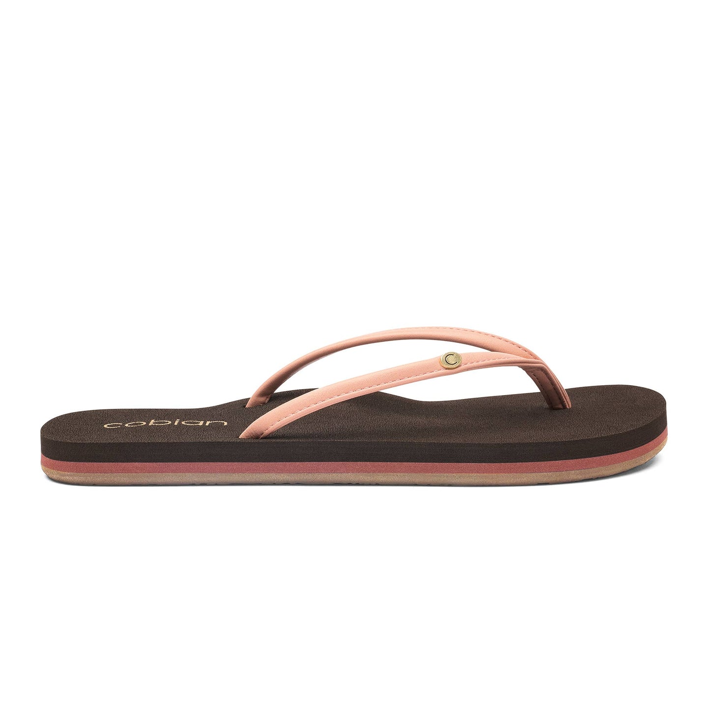 Cobian: Women's Nias Bounce Rose Casual Flip Flop Sandal with Arch Support