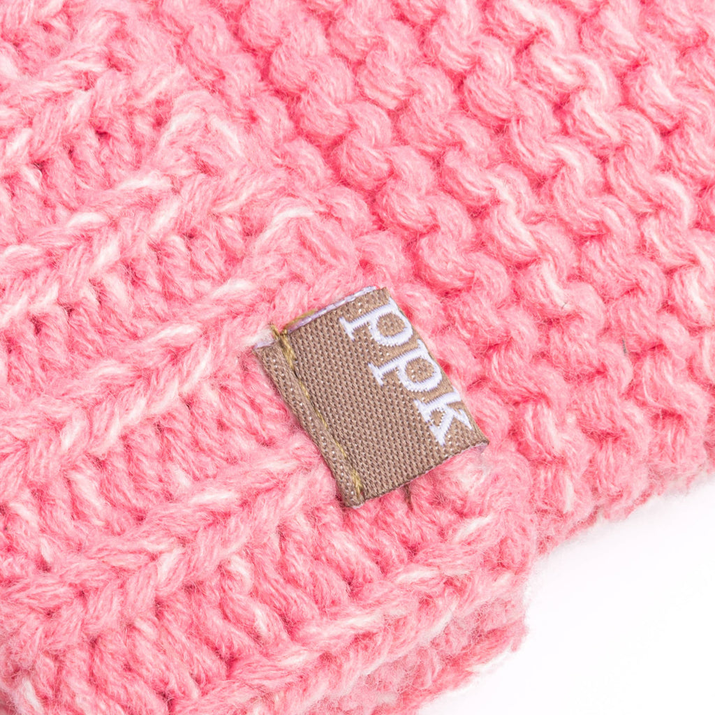 Peppercorn Kids: Knit Baby Chick Mittens - Pink